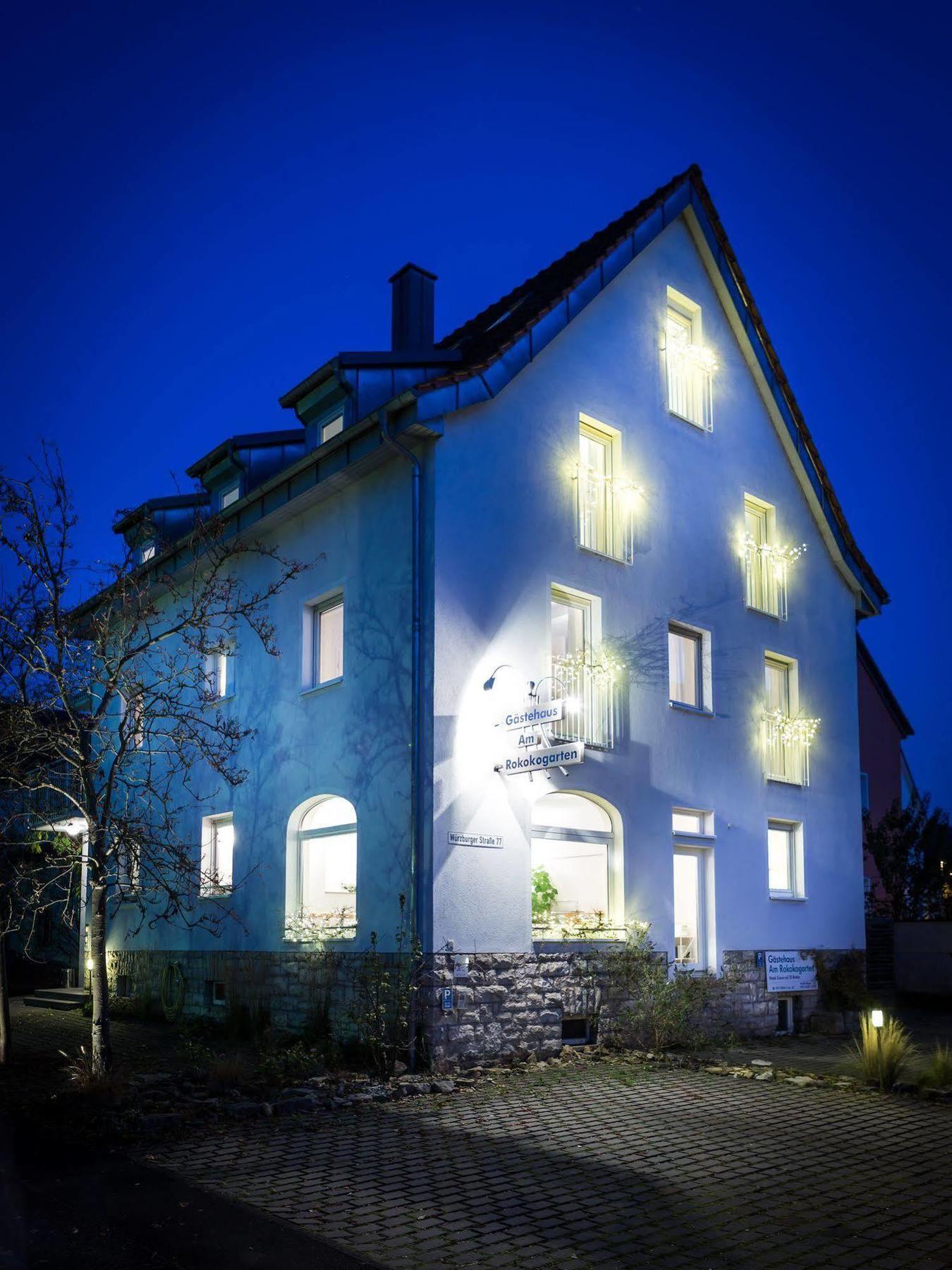 Hotel Am Rokokogarten Veitshöchheim Exterior foto